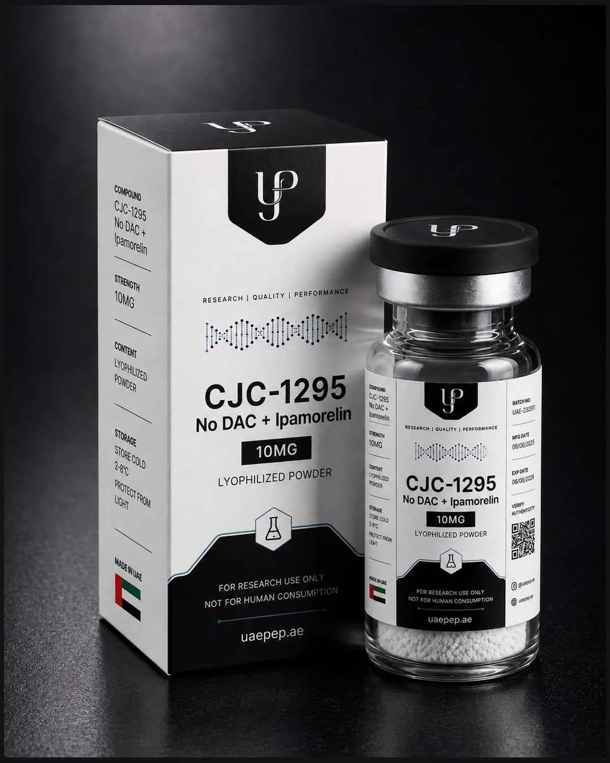 CJC / Ipamorelin 10mg total