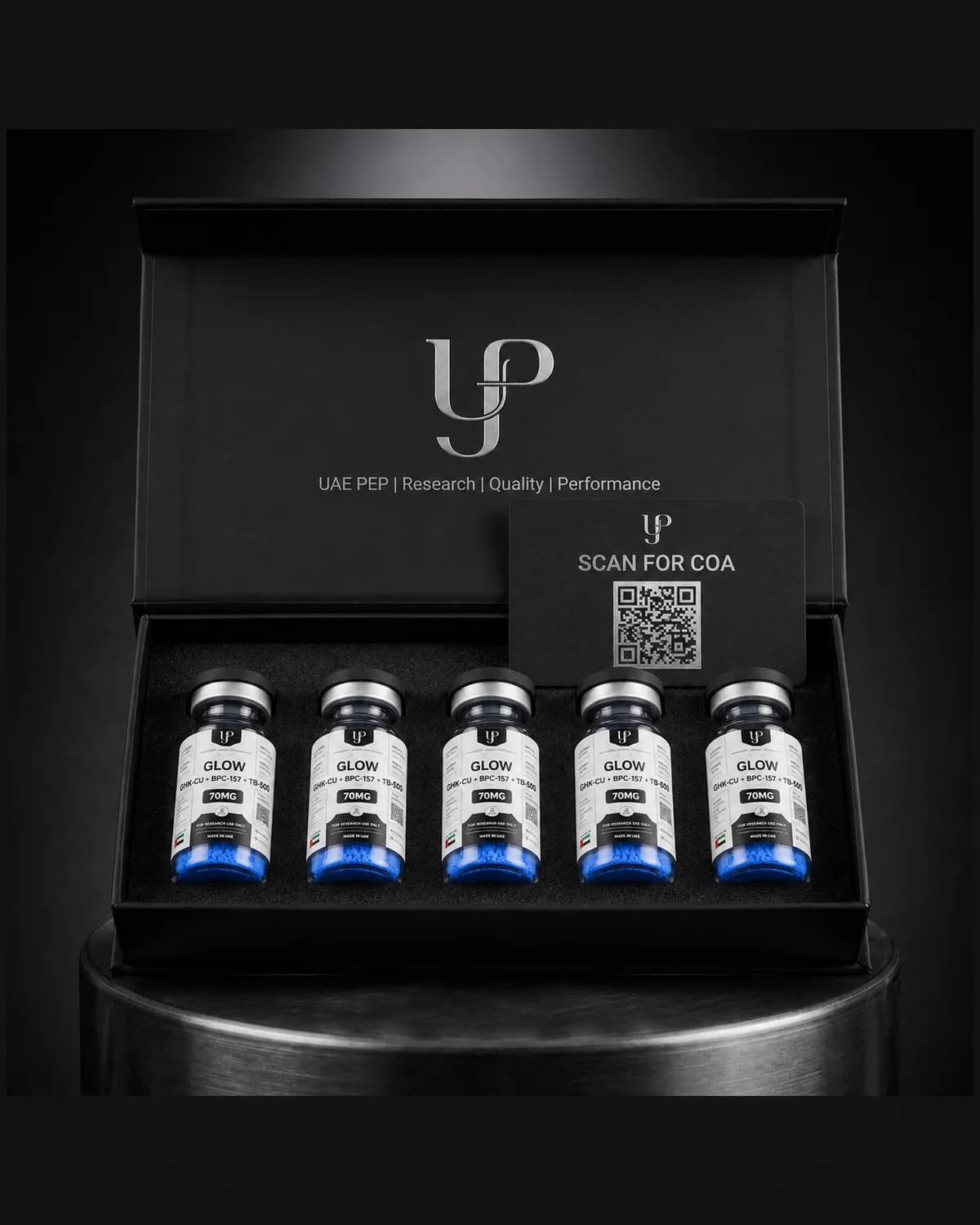GLOW Half-Kit · 5 vials