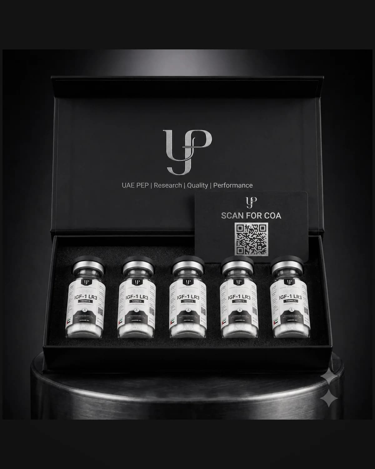 IGF-1 LR3 Half-Kit · 5 vials